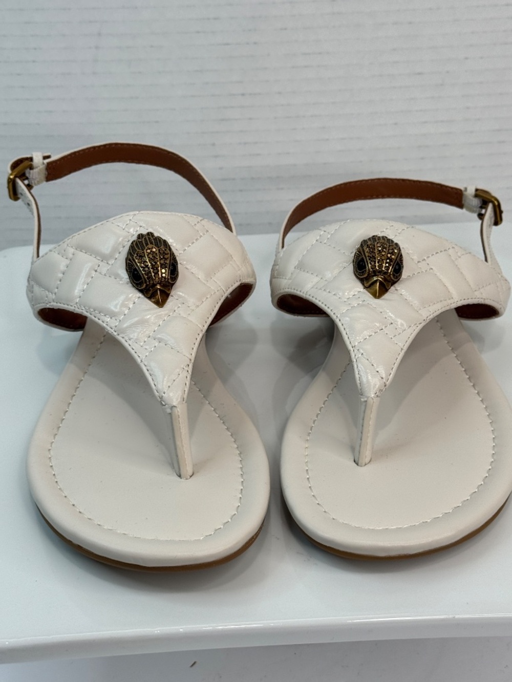 Kurt Geiger London Kensington Sparkle Sandals -NEW Ladies EU 37